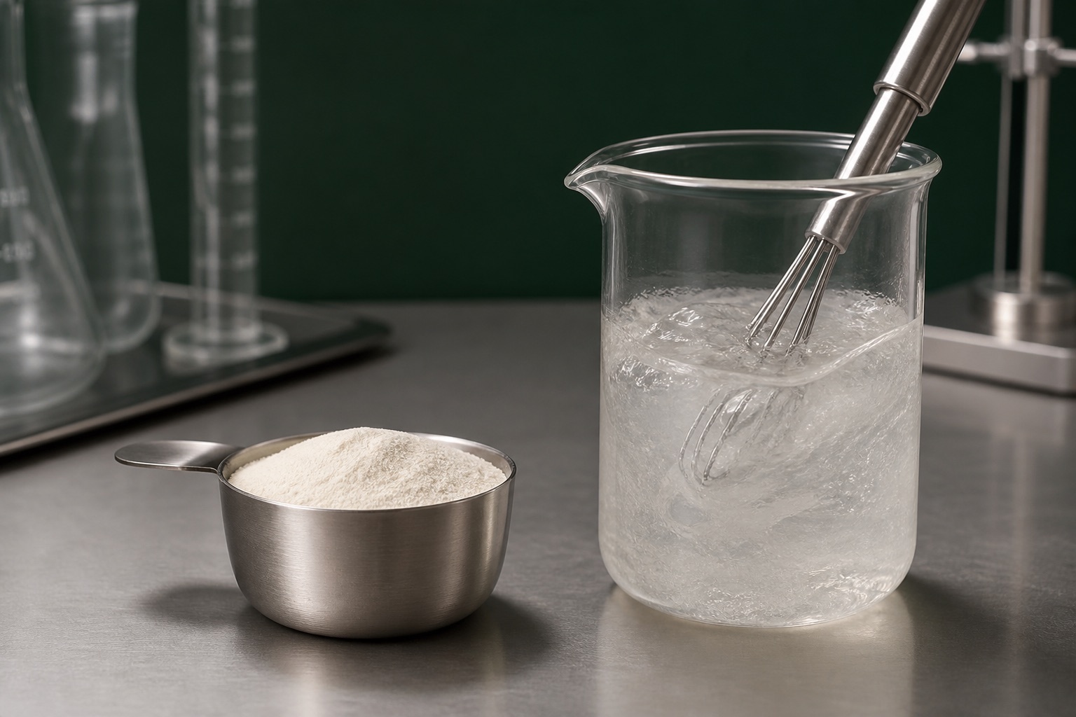 Fast Hydration Guar Gum: Rapid viscosity development