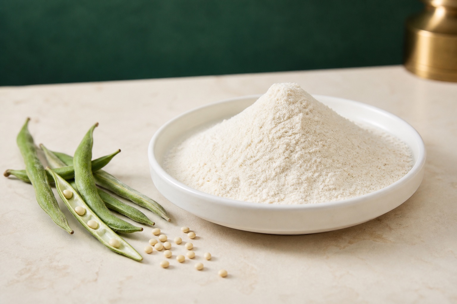 Food-Grade Guar Gum Powder: Cyamopsis tetragonoloba